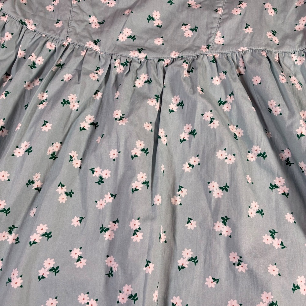 No Boundaries Floral Mini Dress Womens XXXL 21 Teal Haze Sweetheart NEW NWT - Picture 2 of 9